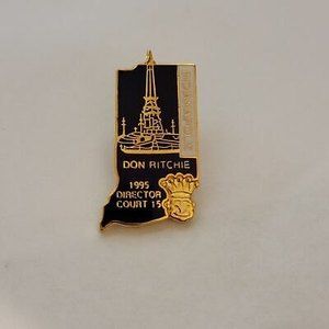 1995 Indianapolis Don Ritchie Director Court 15 Lapel Pin
